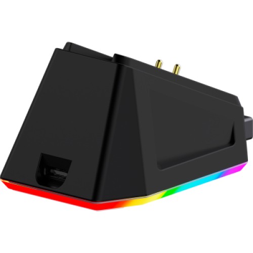 Мышка Ajazz AJ179P MC Charging Dock Wireless/Bluetooth/USB Black (AJ179P-MC-B)