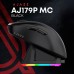 Мышка Ajazz AJ179P MC Charging Dock Wireless/Bluetooth/USB Black (AJ179P-MC-B)