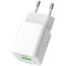 Зарядное устройство ColorWay USB-C PD20W + 1xUSB QC4.0 white (CW-CHS062PD-WT)