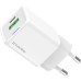 Зарядное устройство ColorWay USB-C PD20W + 1xUSB QC4.0 white (CW-CHS062PD-WT)