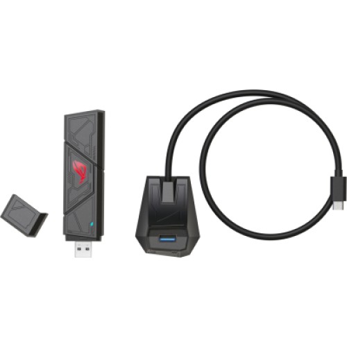 Сетевая карта Wi-Fi ASUS USB-BE92 (90IG09I0-MO0B00)