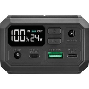 Батарея универсальная Sandberg 27000mAh Laptop DC1224v 84W, PD/100W, QC/3.0, QI/10W, PowerThrough (421-13)