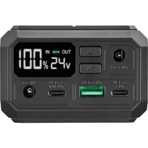 Батарея универсальная Sandberg 27000mAh Laptop DC1224v 84W, PD/100W, QC/3.0, QI/10W, PowerThrough (421-13)