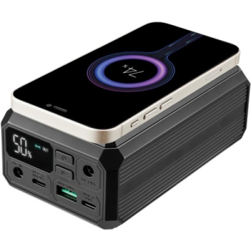 Батарея универсальная Sandberg 27000mAh Laptop DC1224v 84W, PD/100W, QC/3.0, QI/10W, PowerThrough (421-13)