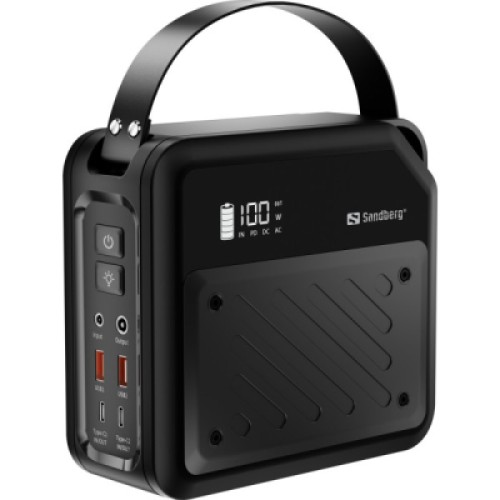 Батарея универсальная Sandberg 72000mAh max 268W, DC9,612,6V/10A, PD/100W(In/Out), LiMnFePO (421-22)