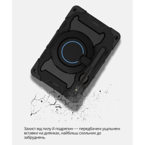 Чехол для планшета BeCover Stand Samsung Galaxy Tab S10 FE Plus (SM-X620/SM-X626) 13.1" Black (714564)