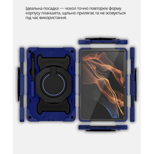 Чехол для планшета BeCover Stand Samsung Galaxy Tab S10 FE Plus (SM-X620/SM-X626) 13.1" Blue (714565)