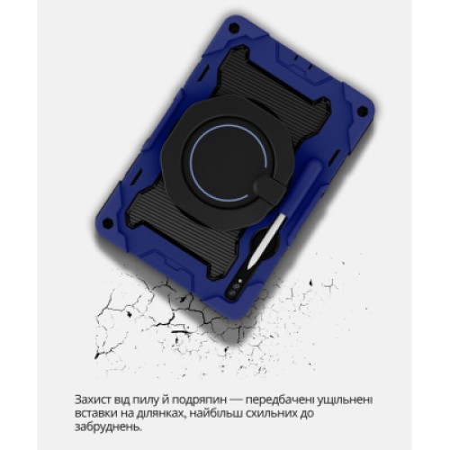 Чехол для планшета BeCover Stand Samsung Galaxy Tab S10 FE Plus (SM-X620/SM-X626) 13.1" Blue (714565)