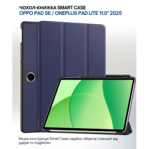 Чохол до планшета BeCover Smart Case Oppo Pad SE / OnePlus Pad lite 11.0" 2025 Deep Blue (714780)