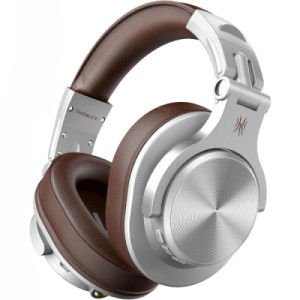 Наушники OneOdio Fusion A70 Bluetooth+3,5мм/6,35мм Silver/Brown (A70 Silver Brown)