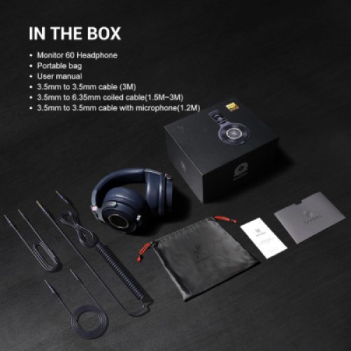 Наушники OneOdio Monitor 60 3,5мм/6,35мм Misty Blue (Monitor 60 Misty Blue)