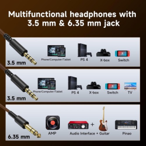 Наушники OneOdio Pro 30 3,5мм/6,35мм Silver (Pro 30 Silver)