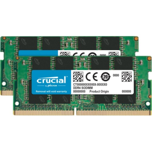 Модуль памяти для ноутбука SoDIMM DDR4 32GB (2x16GB) 3200 MHz Micron (CT2K16G4SFRA32A) Модуль памяти для ноутбука SoDIMM DDR4 32GB (2x16GB) 3200 MHz Micron (CT2K16G4SFRA32A)