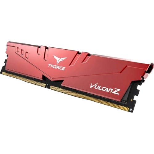 Модуль памяти для компьютера DDR4 16GB (2x8GB) 2666 MHz T-Force Vulcan Z Red Team (TLZRD416G2666C18H01)