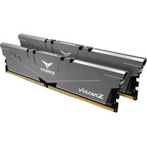 Модуль пам'яті для комп'ютера DDR4 16GB (2x8GB) 3000 MHz T-Force Vulcan Z Gray Team (TLZGD416G3000HC16CDC01)
