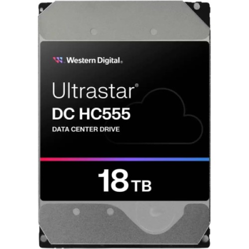 Жесткий диск 3.5" 18TB HC555 WDC Hitachi HGST (WUH722018CLE6L4)