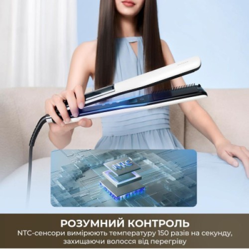 Выпрямитель для волос Dreame AuraSteam Straight White AA01A (AA01A-WH) Выпрямитель для волос Dreame AuraSteam Straight White AA01A (AA01A-WH)