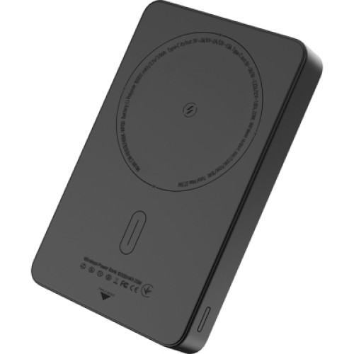 Батарея универсальная ColorWay 10 000 mAh PD/22.5W, 15W MagSafe Black (CW-PB100LPA1BK-WPDD)