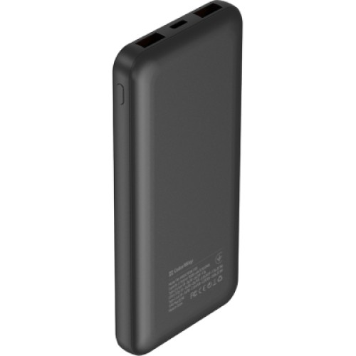 Батарея универсальная ColorWay 10 000 mAh PD/22.5W, QC/3.0, LCD, Black (CW-PB100LPB3BK-PDD)