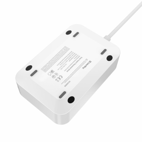 Сетевой фильтр питания ColorWay CW-CHE36PDB, 3 розетки/ 3USB + 3TYPE-C 2M (CW-CHE36PDB)