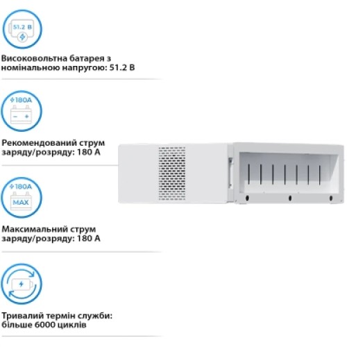 Батарея LiFePo4 Deye BOS-B-Pack16-A3, 51.2V 314Ah (BOS-B-Pack16-A3)