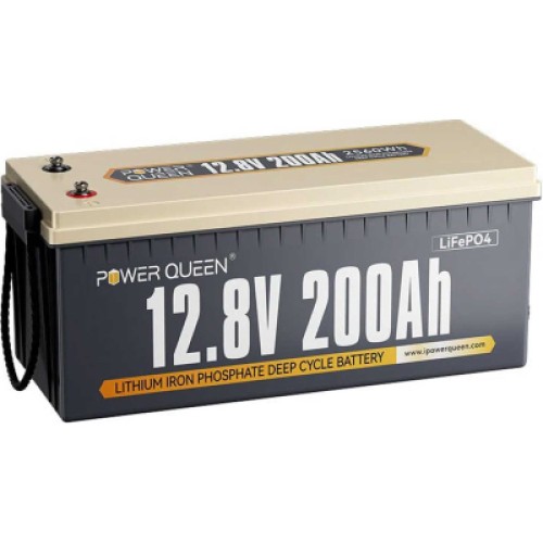 Батарея LiFePo4 Power Queen 12.8V 200Ah BMS 150A (P12V200-100-BASIC-8-A160) Батарея LiFePo4 Power Queen 12.8V 200Ah BMS 150A (P12V200-100-BASIC-8-A160)