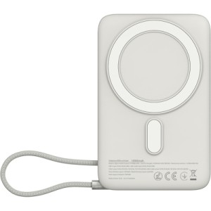 Батарея универсальная Sigma X-power SI10A8QL-MAG silver 10000mAh, Magnetic wireless 15W, charge iWatch, PD+QC, 22,5W max (4827798161012)