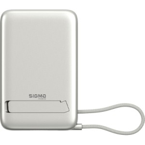 Батарея универсальная Sigma X-power SI10A8QL-MAG silver 10000mAh, Magnetic wireless 15W, charge iWatch, PD+QC, 22,5W max (4827798161012)