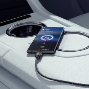 Дата кабель USB 2.0 AM to USB-C 1.0m 100W white Essager (EXC7A-WL02-P)