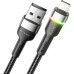 Дата кабель USB 2.0 AM to Lightning 1.0m 2.4A black Essager (EXCL-XCD01) Дата кабель USB 2.0 AM to Lightning 1.0m 2.4A black Essager (EXCL-XCD01)