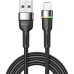 Дата кабель USB 2.0 AM to Lightning 1.0m 2.4A black Essager (EXCL-XCD01) Дата кабель USB 2.0 AM to Lightning 1.0m 2.4A black Essager (EXCL-XCD01)