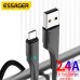 Дата кабель USB 2.0 AM to Micro 5P 1.0m 3A black Essager (EXCM-LS01) Дата кабель USB 2.0 AM to Micro 5P 1.0m 3A black Essager (EXCM-LS01)