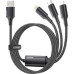 Дата кабель USB 2.0 AM to Lightning + Micro 5P + USB-C 1.2m 100W Essager (EXCMTL-JJ01-P) Дата кабель USB 2.0 AM to Lightning + Micro 5P + USB-C 1.2m 100W Essager (EXCMTL-JJ01-P)