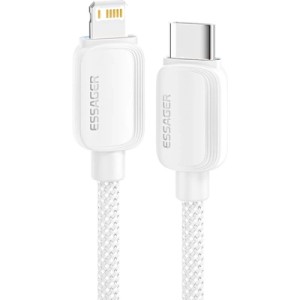 Дата кабель USB-C to Lightning 1.0m 20W white Essager (EXCTL-WL02-P)