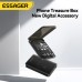Дата кабель USB charging cable set Treasure box 0.28m Essager (ECJHZ-JH01-P)
