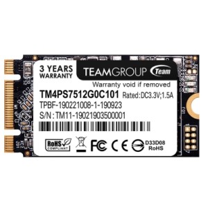 Накопитель SSD M.2 2242 512GB Team (TM4PS7512G0C101)
