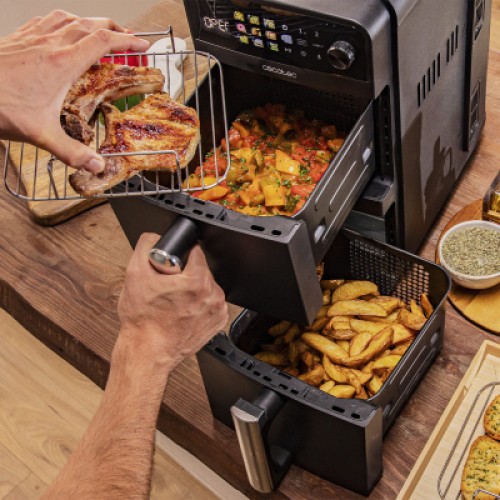 Мультипечь Cecotec Cecofry DuoLevel 10000 (A01_EU01_109329) Мультипечь Cecotec Cecofry DuoLevel 10000 (A01_EU01_109329)