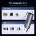 Считыватель флеш-карт Ugreen USB-C + USB to TF/SD 3.0 CM185 gray (50706) Считыватель флеш-карт Ugreen USB-C + USB to TF/SD 3.0 CM185 gray (50706)
