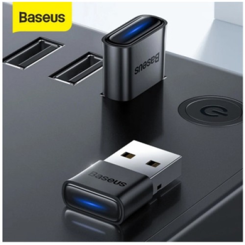 Bluetooth-адаптер Baseus USB 3.0 Bluetooth 5.0 BA04 Black (ZJBA000001) Bluetooth-адаптер Baseus USB 3.0 Bluetooth 5.0 BA04 Black (ZJBA000001)