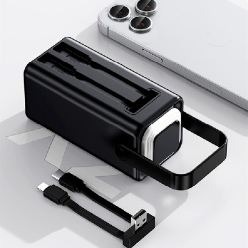 Батарея универсальная TheGeneral 20000mah Glim, 22.5W Fast Charge PD Lamp Black (40012919-01) Батарея универсальная TheGeneral 20000mah Glim, 22.5W Fast Charge PD Lamp Black (40012919-01)