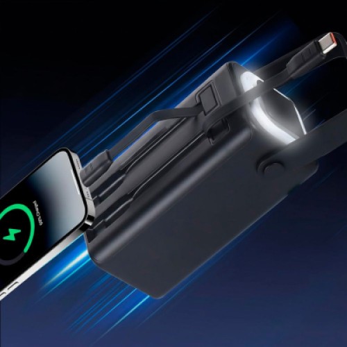 Батарея универсальная TheGeneral 20000mah Glim, 22.5W Fast Charge PD Lamp Black (40012919-01) Батарея универсальная TheGeneral 20000mah Glim, 22.5W Fast Charge PD Lamp Black (40012919-01)