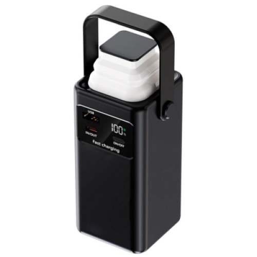 Батарея универсальная TheGeneral 20000mah Glim, 22.5W Fast Charge PD Lamp Black (40012919-01) Батарея универсальная TheGeneral 20000mah Glim, 22.5W Fast Charge PD Lamp Black (40012919-01)