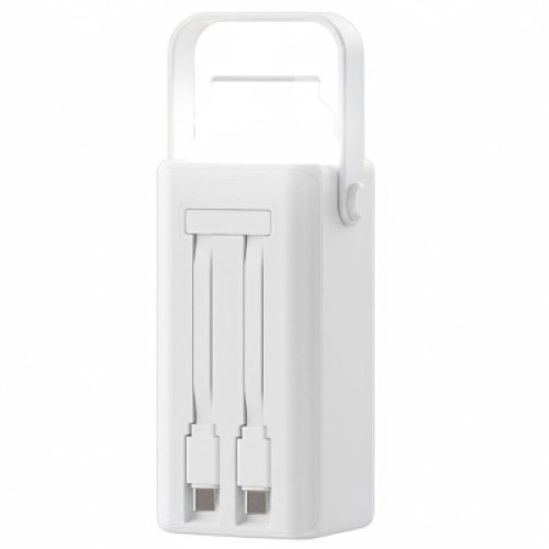 Батарея универсальная TheGeneral 20000mah Glim, 22.5W Fast Charge PD Lamp White (40012919-08)