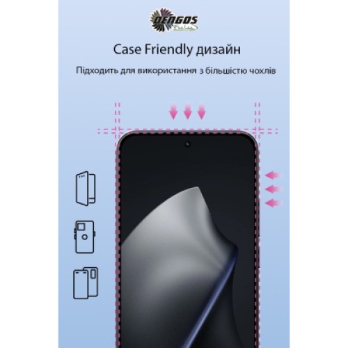 Стекло защитное Dengos Full Glue Xiaomi 15T/15T Pro Black (TGFG-430)