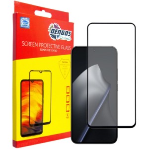 Стекло защитное Dengos Full Glue Xiaomi 15T/15T Pro Black (TGFG-430)