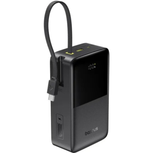 Батарея универсальная Baseus EnerFill FC51 Bipow2 Pro 30000mAh 22,5W build cab.USB-C black (E0028100)