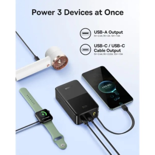 Батарея универсальная Baseus EnerFill FC51 Bipow2 Pro 30000mAh 22,5W build cab.USB-C black (E0028100)