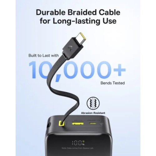 Батарея универсальная Baseus EnerFill FC51 Bipow2 Pro 30000mAh 22,5W build cab.USB-C black (E0028100)