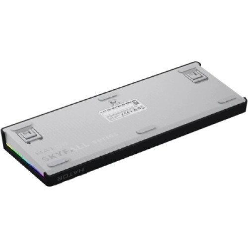 Клавиатура Hator Skyfall 65 Aurum Sterling RGB Wireless/Bluetooth/USB UA Black/White (HTK3160UA)