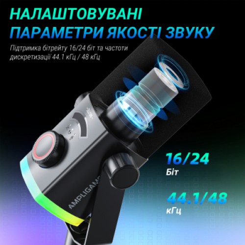 Микрофон Fifine AM8PROT USB/XLR Black (AM8PROT)